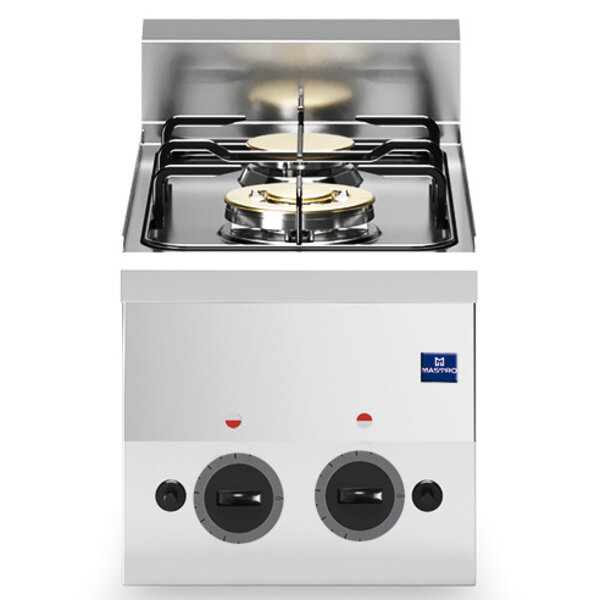 Fornuis | 600 LINE | Tafelmodel | Gas | 2 Branders | 6.1kW | 300x600x300(h)mm
