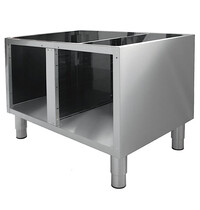 Diamond Onderstel | ALPHA 650 | RVS | Open Kast | 1100x540x570(h)mm 