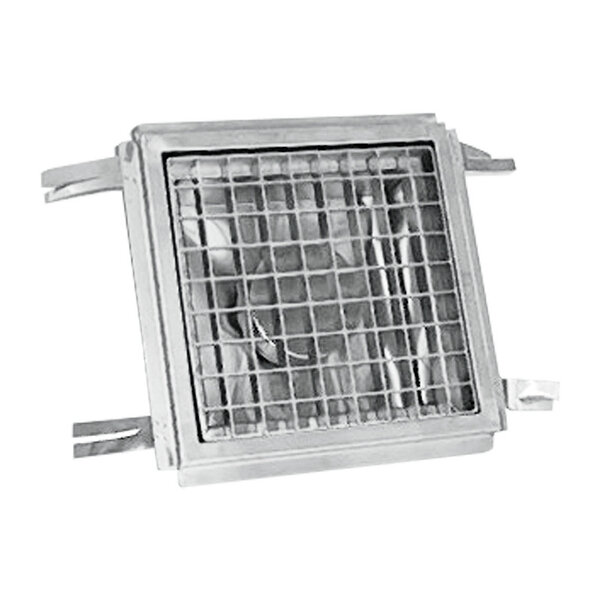 Sterfput | RVS | Geurbestrijding | 400x400x130(h)mm