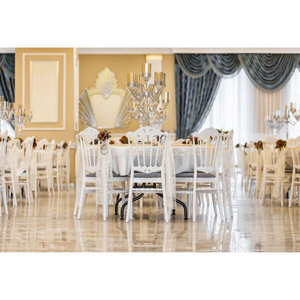 Wedding Chair | ELITE | Kunststof | Div. Kleuren | Stapelbaar | Min. 50 Stuks | 320x355x930(h)mm