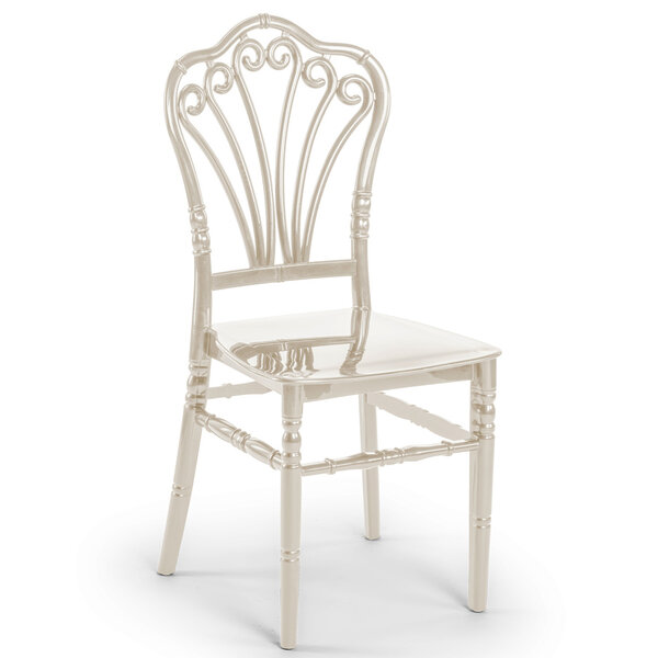 Wedding Chair | FLORA | Kunststof | Div. Kleuren | Stapelbaar | Min. 50 Stuks | 380x420x930(h)mm