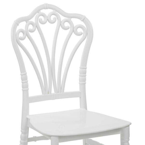 Wedding Chair | FLORA | Kunststof | Div. Kleuren | Stapelbaar | Min. 50 Stuks | 380x420x930(h)mm