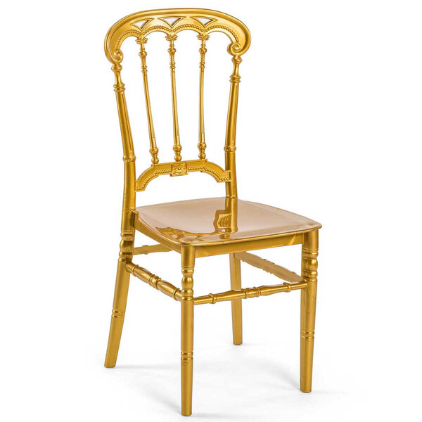 Wedding Chair | ROMA | Kunststof | Div. Kleuren | Stapelbaar | Min. 50 Stuks | 380x420x930(h)mm