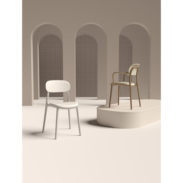 Stoel | ALI | Kunststof | Div. Kleuren | Stapelbaar | Min. 50 Stuks | 365x525x800(h)mm