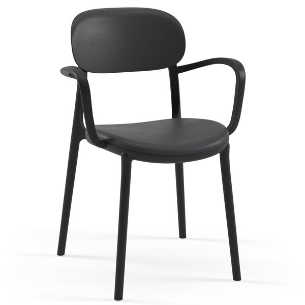 Stoel | ALI+ | Kunststof | Div. Kleuren | Armleuning | Stapelbaar | Min. 50 Stuks | 365/480x525x800(h)mm