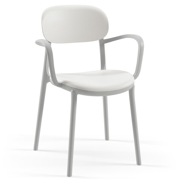 Stoel | ALI+ | Kunststof | Div. Kleuren | Armleuning | Stapelbaar | Min. 50 Stuks | 365/480x525x800(h)mm