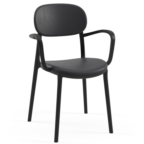 Stoel | DUO+ | Kunststof | Div. Kleuren | Armleuning | Stapelbaar | Min. 50 Stuks | 365/480x525x800(h)mm