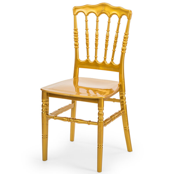 Wedding Chair | NAPOLEON | Kunststof | Div. Kleuren | Stapelbaar | Min. 50 Stuks | 410x430x895(h)mm