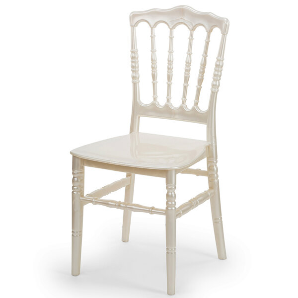 Wedding Chair | NAPOLEON | Kunststof | Div. Kleuren | Stapelbaar | Min. 50 Stuks | 410x430x895(h)mm