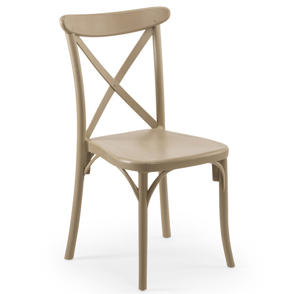 Stoel | CAPRI | Kunststof | Div. Kleuren | Stapelbaar | Min. 50 Stuks | 490x540x900(h)mm