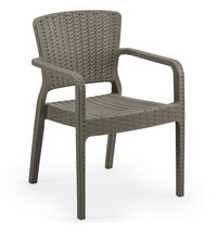 Luxus Stoel | ANTARES+ | Kunststof | Div. Kleuren | Armleuning | Stapelbaar | Min. 50 Stuks | 570/580x570x830(h)mm 