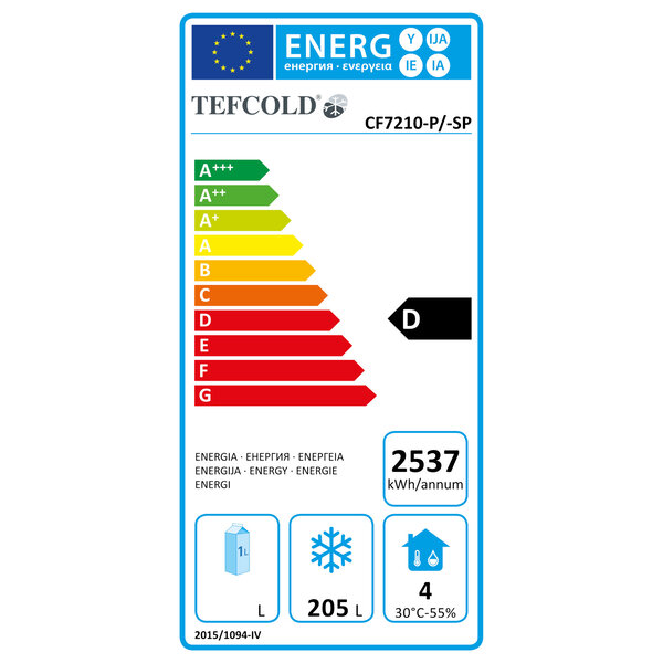 Vrieswerkbank | 282L | 2 Deuren (1/1 GN) | -10°C/-20°C | Geforceerd |  Werkblad Afneembaar | 1360x700x880(h)mm