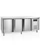 Tefcold Bakkerij Koelwerkbank | 580L | 3 Deuren (EN600x400) | +2°C/+10°C | Geforceerd | Werkblad Afneembaar | 2020x800x880(h)mm 