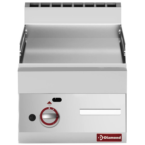 Bak-/Grillplaat | ALPHA 650 | Gas | Glad Oppervlak 395x520 (RVS) | 5.7kW | 400x650x280/380(h)mm