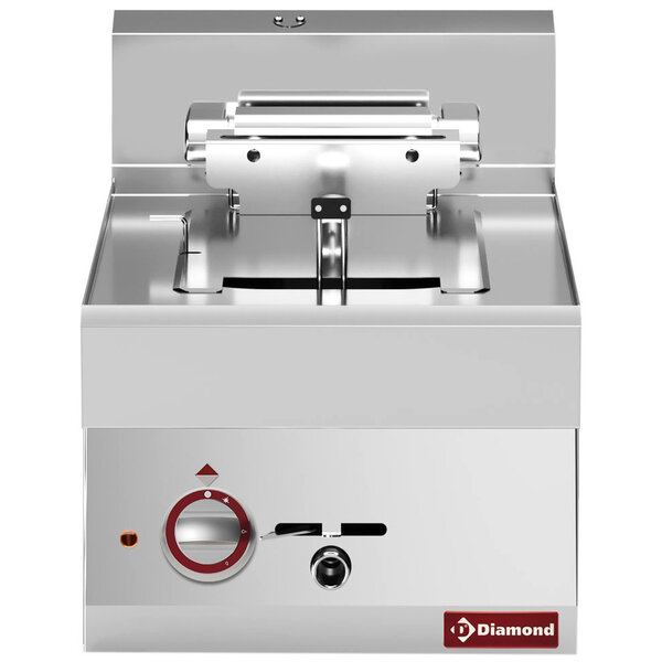 Friteuse | ALPHA 650 | Elektrisch | 10L | 100°C/180°C | 7.5kW (400V) | Aftapkraan | 400x650x280/380(h)mm
