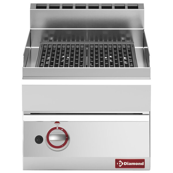 Stoomgrill | ALPHA 650 | Gas | Oppervlak 350x520 (Gietijzer) | 7.5kW | 400x650x280/380(h)mm