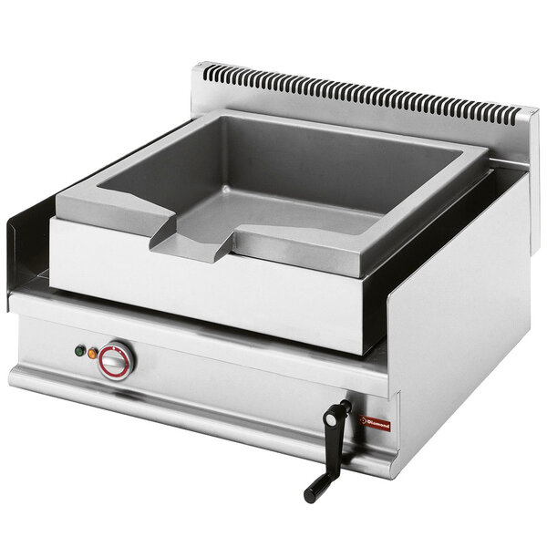 Kantelbare Braadpan | ALPHA 650 | Elektrisch | 30L | 50°C/300°C | 6.3kW (400V) | 700x650x300/400(h)mm