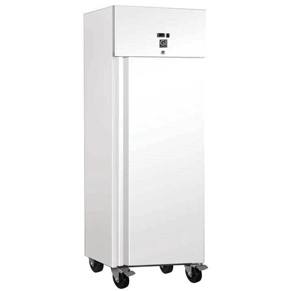 Koelkast | 600L (2/1 GN) | Wit | +2°C/+8°C | Statisch + Ventilator | Wielen (Geremd) | 680x810x2000(h)mm