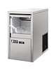 MASTERFROST IJsblokjesmachine | Holle Blokjes | 25kg/24h | Bunker 5kg | Lucht-/Watergekoeld | 335x580x580(h)mm 