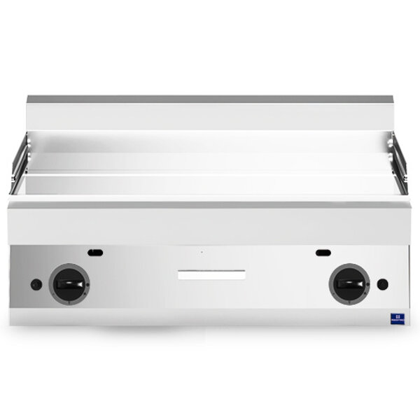 Bak-/Grillplaat | 650 LINE | Gas | Glad Oppervlak 995x520 (Verchroomd) | 11.4kW | 1000x650x300(h)mm