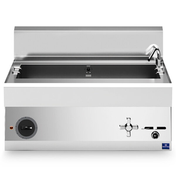 Pastakoker | 650 LINE | Elektrisch | 40L | 9kW (400V) | Vulkraan + Aftapkraan | 700x650x300(h)mm