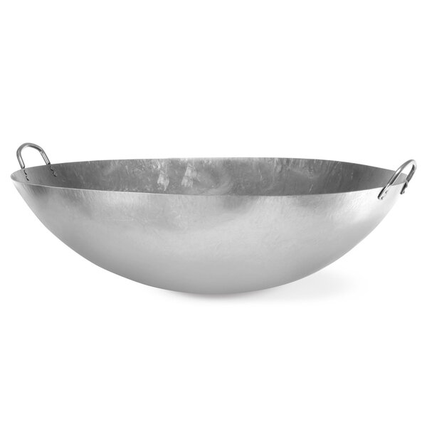 Wokpan | Plaatstaal | Ronde Bodem | Ø710x220(h)mm