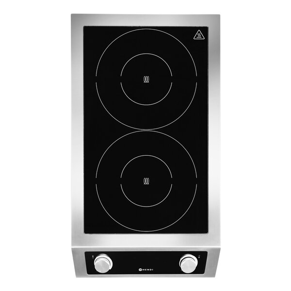 Inductiekookplaat | ProfiLine | 2 Kookpunten | 7kW (400V) | 405x698x145(h)mm