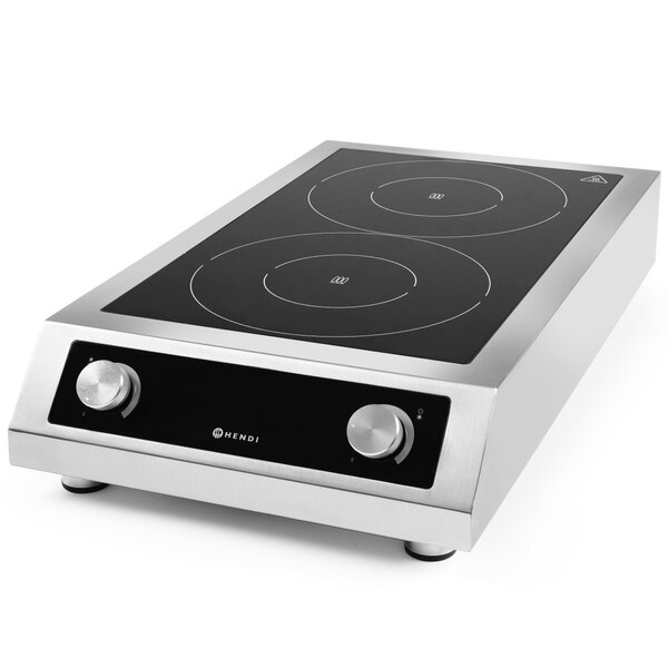 Inductiekookplaat | ProfiLine | 2 Kookpunten | 35°C/240°C | 7kW (400V) | 405x698x145(h)mm