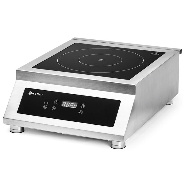 Inductiekookplaat | ProfiLine | 1 Kookpunt | 35°C/240°C | 5kW (400V) | Touchbediening | 398x515x168(h)mm