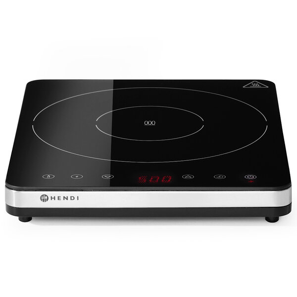Inductiekookplaat | KitchenLine | 1 Kookpunt | 35°C/240°C | 2kW (230V) | Touchbediening | 296x370x46(h)mm