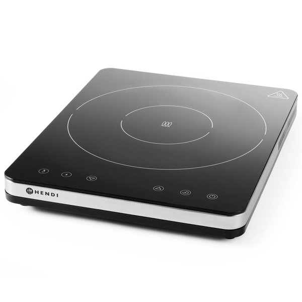 Inductiekookplaat | KitchenLine | 1 Kookpunt | 35°C/240°C | 2kW (230V) | Touchbediening | 296x370x46(h)mm