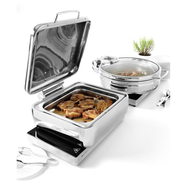 Warmhoudplaat | KitchenLine | Inductie | 40°C/100°C | 0.8kW (230V) | 455x333x62(h)mm