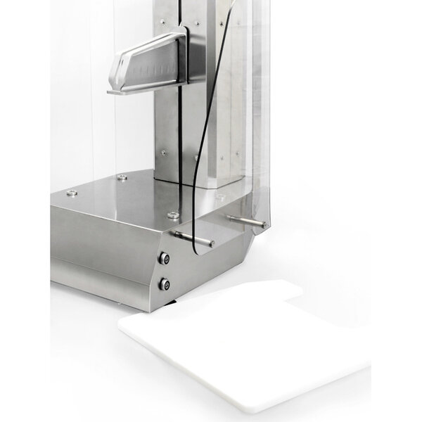 Kaassnijmachine | Snijhoogte 290mm | Kaasmaat Max. Ø520mm | Teflon Mesblad | 0.55kW (230V) | 610x669x764(h)mm