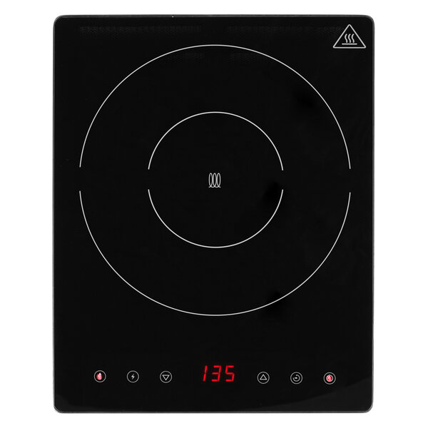 Inductiekookplaat | KitchenLine | 1 Kookpunt | 35°C/240°C | 3.5kW (230V) | Touchbediening | 337x417x85(h)mm