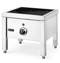 HENDI Inductie Hokker | 1 Kookpunt | 5kW (400V) | 400x400x380(h)mm