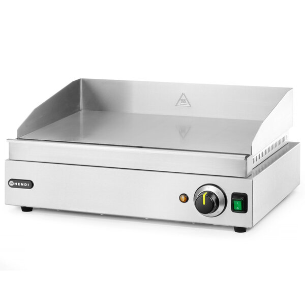 Bak-/Grillplaat | ProfiLine | Elektrisch | Glad Oppervlak 518x328 (Verchroomd) | 50°C/300°C | 2.4kW (230V) | 550x420x240(h)mm