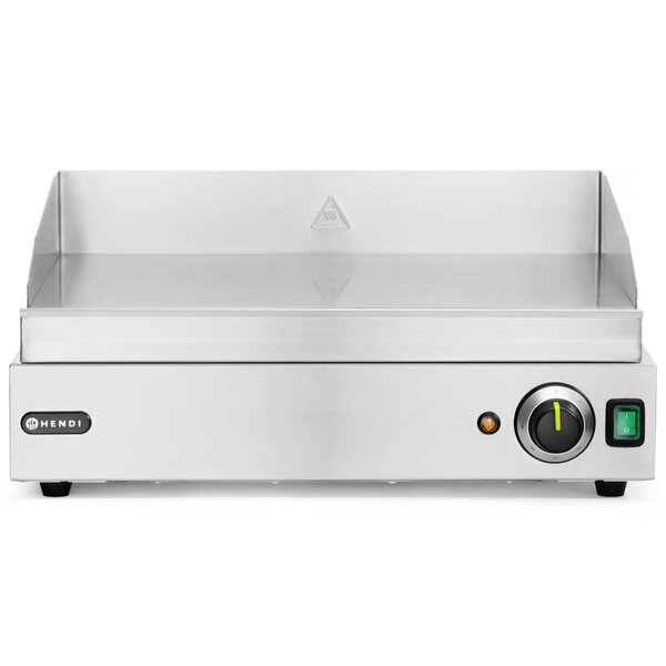 Bak-/Grillplaat | ProfiLine | Elektrisch | Glad Oppervlak 518x328 (Verchroomd) | 50°C/300°C | 2.4kW (230V) | 550x420x240(h)mm