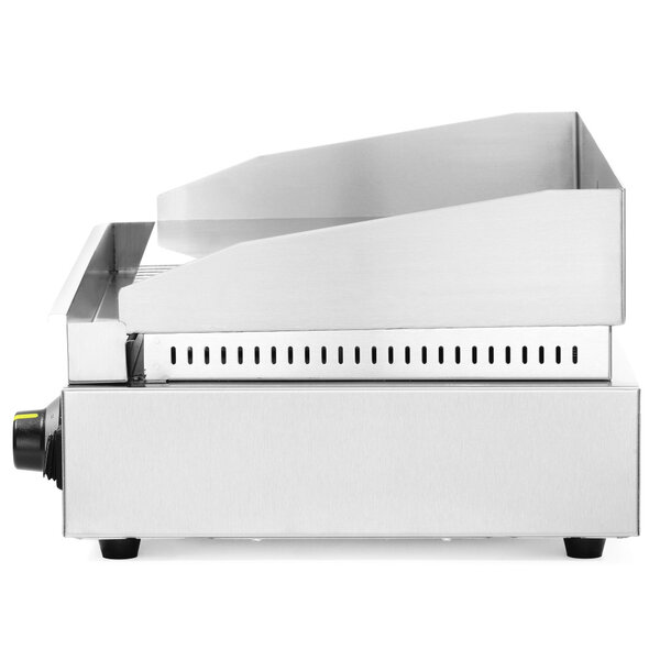 Bak-/Grillplaat | ProfiLine | Elektrisch | Glad/Gegroefd Oppervlak 688x410 (Verchroomd) | 50°C/300°C | 3.5kW (230V) | 720x530x250(h)mm