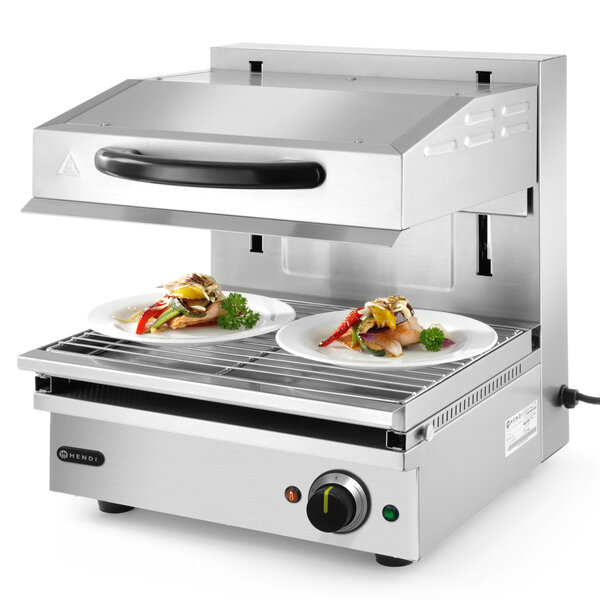 Salamander Grill | Hoogte Verstelbaar | 1 Zone | ≤ 300°C | 2.8kW (230V) | 480x520x530(h)mm
