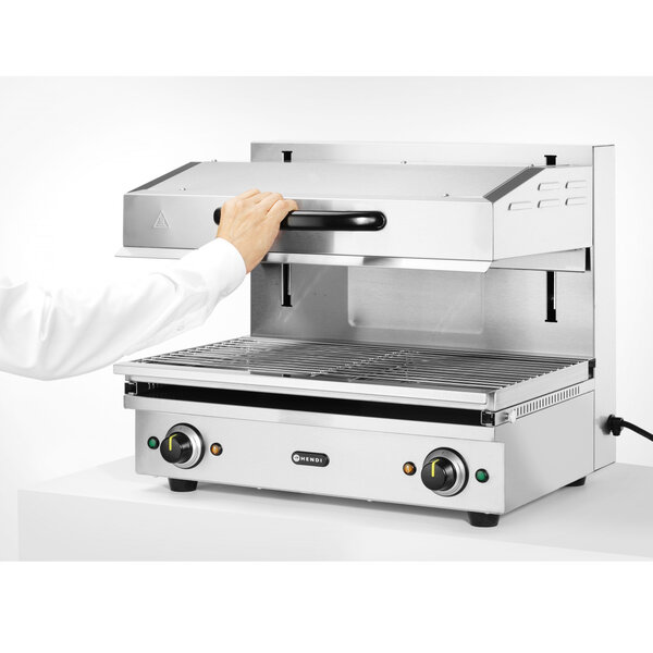 Salamander Grill | Hoogte Verstelbaar | 2 Zones | ≤ 300°C | 3.6kW (230V) | 600x520x530(h)mm