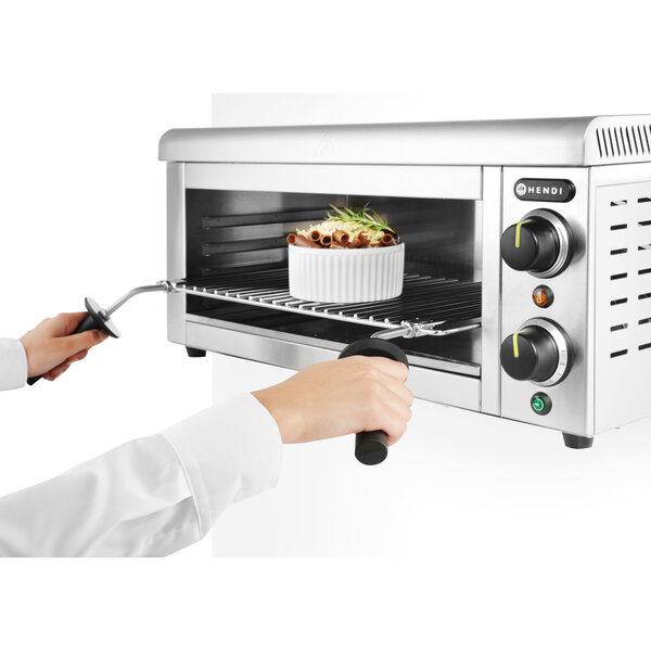 Salamander Toaster | 1 Niveau | Elektrisch (Infrarood) | Muurbevestiging | 50°C/300°C | 2kW (230V) | 610x310x280(h)mm