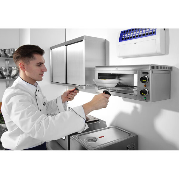 Salamander Toaster | 1 Niveau | Elektrisch (Infrarood) | Muurbevestiging | 50°C/300°C | 2kW (230V) | 610x310x280(h)mm