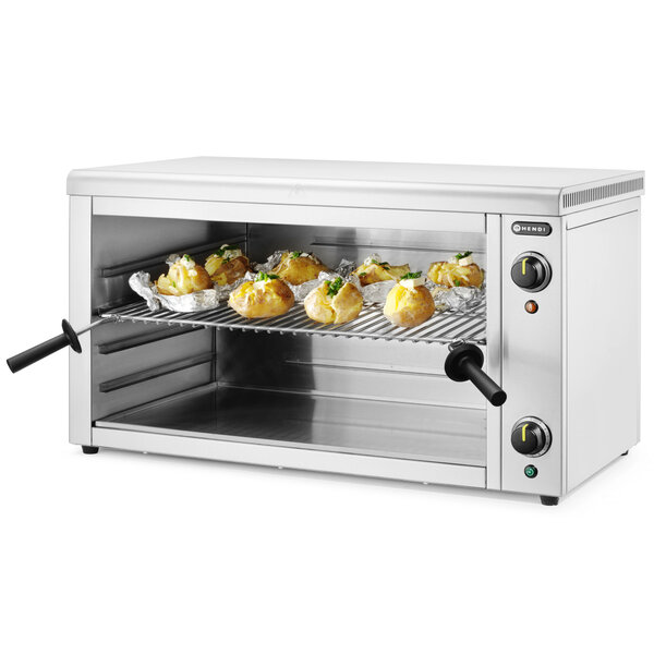 Salamander Toaster | 1 Niveau | Elektrisch (Infrarood) | 50°C/300°C | 3.6kW (230V) | 800x472x456(h)mm