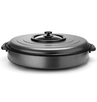 HENDI Partypan/Multipan | Aluminium (Antiaanbaklaag) | 1.6kW (230V) | Ø620x190(h)mm 
