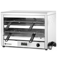 HENDI Salamander Toaster | 2 Etages | Elektrisch (Quartz Infrarood) | 4.5kW (400V) | 685x396x452(h)mm