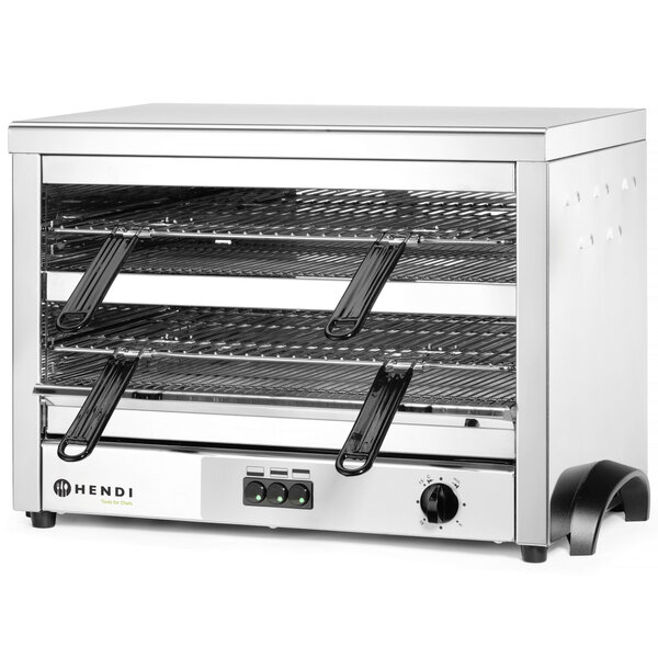 Salamander Toaster | 2 Niveaus | Elektrisch (Quartz Infrarood) | 4.5kW (400V) | 685x396x452(h)mm
