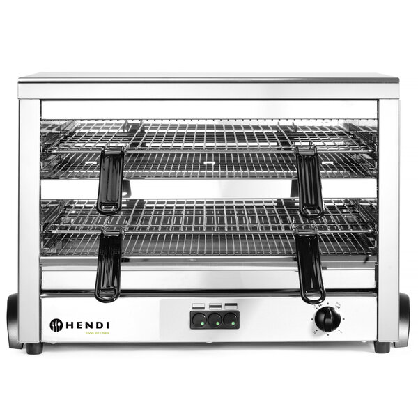 Salamander Toaster | 2 Niveaus | Elektrisch (Quartz Infrarood) | 4.5kW (400V) | 685x396x452(h)mm