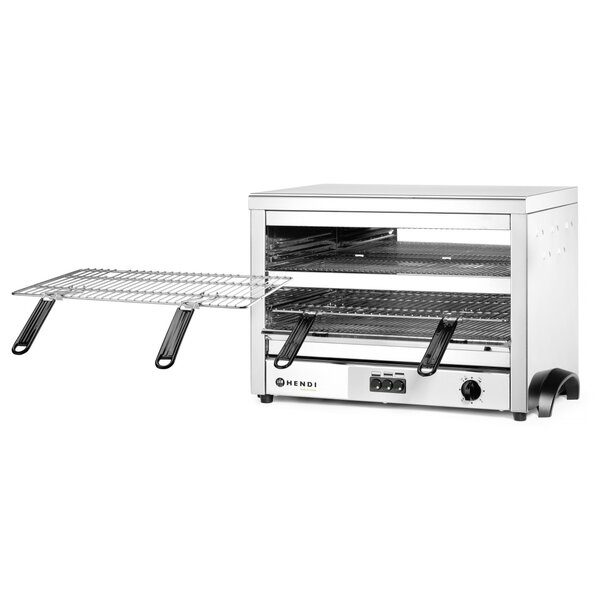 Salamander Toaster | 2 Niveaus | Elektrisch (Quartz Infrarood) | 4.5kW (400V) | 685x396x452(h)mm