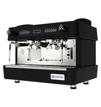 Mastro Espressomachine | Zwart | 2 Groepen | Digitaal | 3.7kW (230V) | 750x600x595(h)mm 