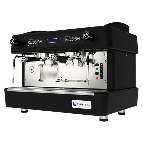 Espressomachine | Zwart | 2 Groepen | Digitaal | 3.7kW (230V) | 750x600x595(h)mm